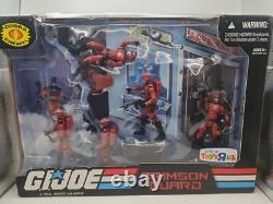 G. I. Joe Cobra Crimson Guard Troop Builders Set Action Figures 2008 Hasbro