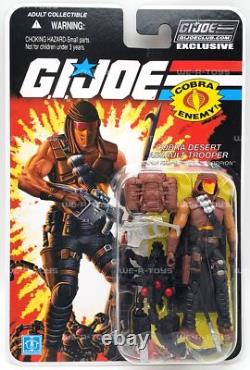 G. I. Joe Cobra Desert Assault Trooper desert Scorpion Action Figure Hasbro NRFP