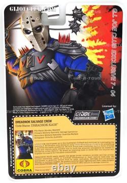 G. I. Joe Cobra Enemy Dreadnok Kaos Exclusive Action Figure 2018 Hasbro NRFP