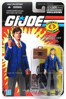 G. I. Joe Cobra Enemy Extensive Enterprises CEO Tomax Figure 2018 Hasbro New