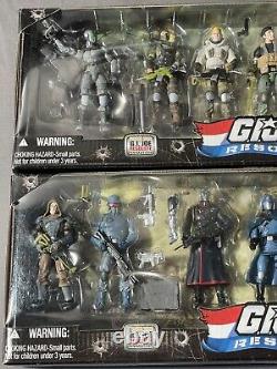 G. I. Joe & Cobra Resolute Battle Set 7-Packs Scarlett Snake Eyes Zartan Destro