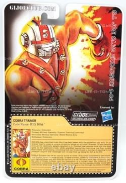 G. I. Joe Cobra Trainer Big Boa Exclusive Action Figure 2012 Hasbro NRFP