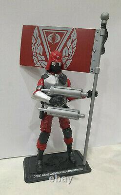 G. I Joe Collector's Club FSS 3 Crimson Guard Immortal v3 complete Modern GI 2015