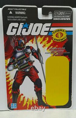 G. I Joe Collector's Club FSS 3 Crimson Guard Immortal v3 complete Modern GI 2015