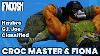 G I Joe Croc Master And Fiona Cobra Hasbro Classified Series Action Figure Deluxe Box Set Review