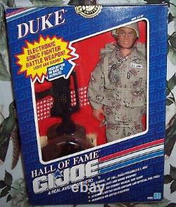 G. I Joe Duke 12 inch Doll Hall Of Fame Hasbro Boxed Toy c1991 # 6019