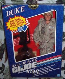 G. I Joe Duke 12 inch Doll Hall Of Fame Hasbro Boxed Toy c1991 # 6019