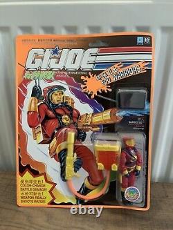 G. I Joe Eco Warriors Barbecue Firefighter Change Hasbro 95 Action Fig Rare 25