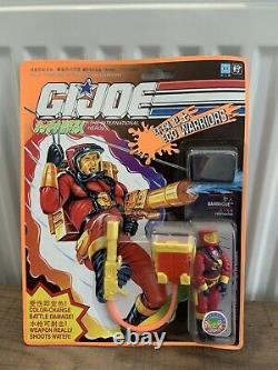 G. I Joe Eco Warriors Barbecue Firefighter Change Hasbro 95 Action Fig Rare 25