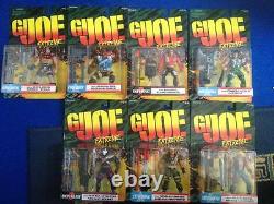 G. I. Joe Extreme Iron Klaw Set of 7 Carded Figures
