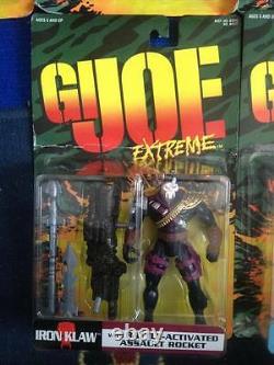 G. I. Joe Extreme Iron Klaw Set of 7 Carded Figures