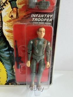 G. I. Joe Grunt Straight Arm 1982 Cobra commander offer card Resealed Peach 9 BK