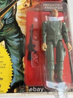 G. I. Joe Grunt Straight Arm 1982 Cobra commander offer card Resealed Peach 9 BK