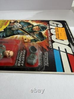 G. I. Joe Grunt Straight Arm 1982 Cobra commander offer card Resealed Peach 9 BK
