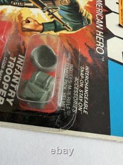 G. I. Joe Grunt Straight Arm 1982 Cobra commander offer card Resealed Peach 9 BK