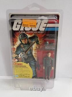 G. I. Joe Grunt Straight Arm 1982 Cobra commander offer card Resealed Peach 9 BK