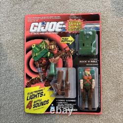 G I Joe Hasbro Super Sonic Toy Rock N Roll MOC