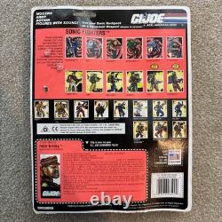 G I Joe Hasbro Super Sonic Toy Rock N Roll MOC