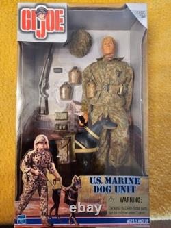 G I Joe Hasbro U S Marine Dog Unit Action Figure
