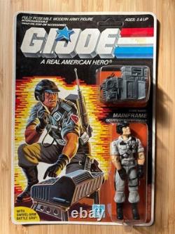 G. I. Joe MAINFRAME MOC 1986 Unpunched Rare Original Action Force Carded