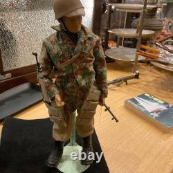 G. I. Joe Millitary Figure Takara Tomy Vintage Camouflage uniform with weapons