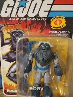 G. I. Joe Reaction+ Fatal Fluffy 3.75 O-Ring Figure Ultra Rare