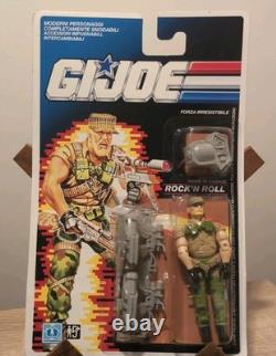 G. I. Joe Rock'N Roll Italian Carded MOC Hasbro European Foreign Card 6532
