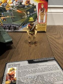 G. I. Joe Sanglier Warthog A. I. F. V sgt. Slaughter Hasbro 1988 A. I. F. V