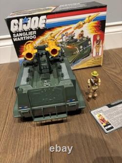G. I. Joe Sanglier Warthog A. I. F. V sgt. Slaughter Hasbro 1988 A. I. F. V
