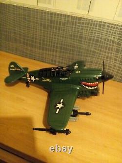 G. I. Joe Sgt Savage P-40 Warhawk Hasbro 1994 complete