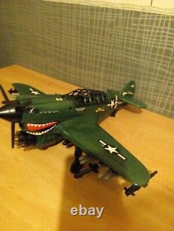 G. I. Joe Sgt Savage P-40 Warhawk Hasbro 1994 complete