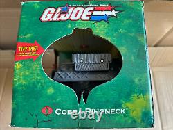 G. I. Joe Smoke Screen Transport and Cobra Ringneck Rare 2004 Exclusive at Costco