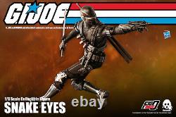G. I. Joe Snake Eyes Sixth Scale action figure By Threezero Hasbro Sideshow 30cm