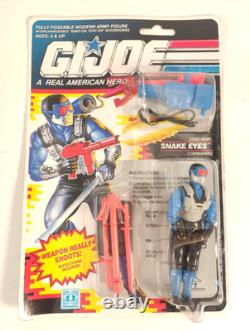 G. I. Joe Snake Eyes action figure carded