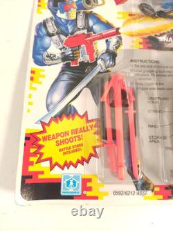 G. I. Joe Snake Eyes action figure carded
