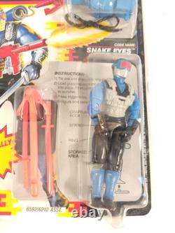 G. I. Joe Snake Eyes action figure carded