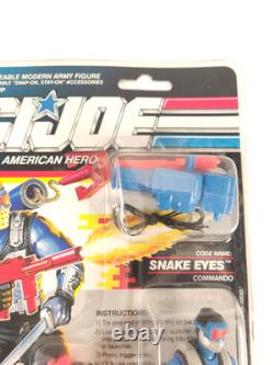 G. I. Joe Snake Eyes action figure carded