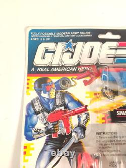 G. I. Joe Snake Eyes action figure carded