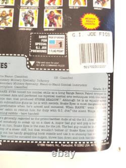 G. I. Joe Snake Eyes action figure carded