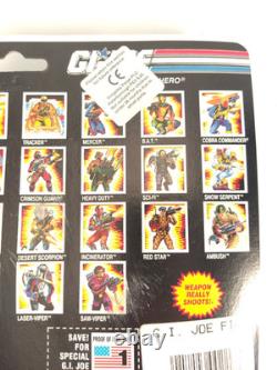 G. I. Joe Snake Eyes action figure carded