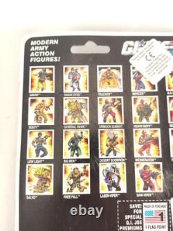 G. I. Joe Snake Eyes action figure carded