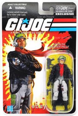 G. I. Joe Stealth Fighter Pilot Exclusive Action Figure 2017 Hasbro NRFP