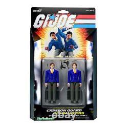 G. I. Joe Super7 ReAction+ Crimson Guard Commanders Tomax and Xamot Twins NEW