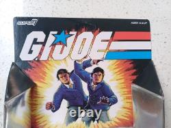 G. I. Joe Super7 ReAction+ Crimson Guard Commanders Tomax and Xamot Twins NEW