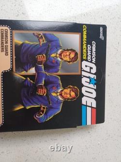 G. I. Joe Super7 ReAction+ Crimson Guard Commanders Tomax and Xamot Twins NEW