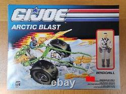 G. I. Joe -The Action Force Artic Blast BOXED Sealed contents Windchill figure