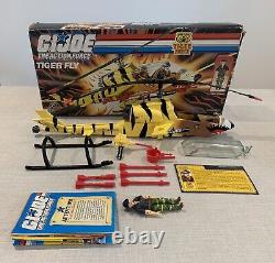 G. I. Joe Tiger Fly vintage original Hasbro 1989 UK variant rare wild bill Boxed