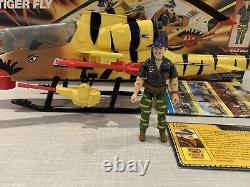 G. I. Joe Tiger Fly vintage original Hasbro 1989 UK variant rare wild bill Boxed