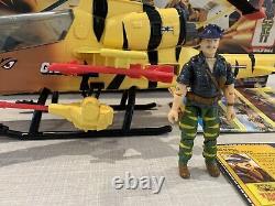 G. I. Joe Tiger Fly vintage original Hasbro 1989 UK variant rare wild bill Boxed