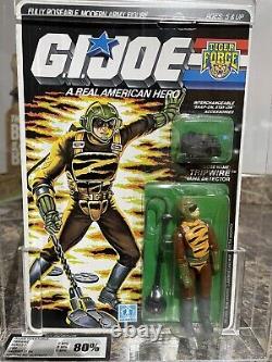 G. I. Joe, Tiger Force, 1988, UKG 80% MOC, TRIPWIRE- Series 7 Hasbro 35bk